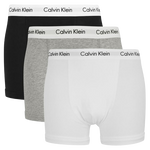 Calvin Klein 3 Pack Trunks Underwear in Black White Grey