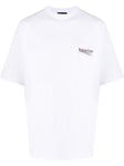 Balenciaga Political Campaign Printed Logo Oversized T-shirt in White