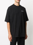 Balenciaga Logo Black Oversized T-shirt