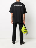 Balenciaga Logo Black Oversized T-shirt