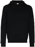 C.P. Company Logo-patch Cotton Hoodie in Black