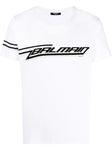 Balmain 3D Flocked Logo T-Shirt in White