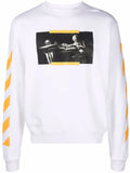 Off-White Caravaggio Painting Sweatshirt in White