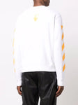 Off-White Caravaggio Painting Sweatshirt in White