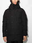 Canada Goose Carson Logo Patch Puffer Parka in Black