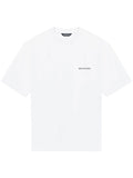 Balenciaga Logo Print Short-sleeve T-shirt White