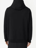 Burberry Ansdel Logo print Hoodie in Black