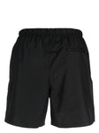 Off-White Industrial-strap Swim Shorts Black