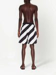 Off-White Diag Surfer Swimshorts in Black