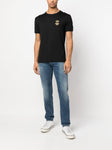 Dolce & Gabbana Embroidered Pique T-Shirt in Black