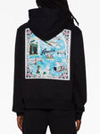 Amiri California Hawaiian Hoodie in Black