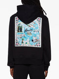 Amiri California Hawaiian Hoodie in Black