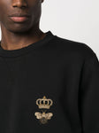 Dolce & Gabbana Bee Logo Sweatshirt in Black