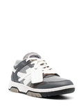 Off-White Out of Office low top Leather Mesh Trainers in Grey