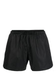 Off-White Logo Band Swim Shorts in Black