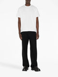 Burberry EKD Logo Embroidered T-Shirt in White