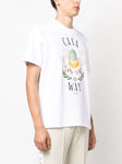 Casablanca Casa Way Organic Cotton T-Shirt in White