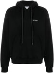 Off-White Lunar Arrow Skate Hoodie in Black