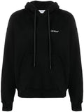 Off-White Lunar Arrow Skate Hoodie in Black