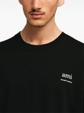 AMI Paris Alexandre Mattissi Printed Logo T-Shirt in Black