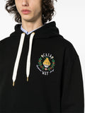 Casablanca Casa Way Bowl of Oranges Hoodie in Black