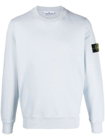 Stone Island Compass Patch logo Sweatshirt in Blue