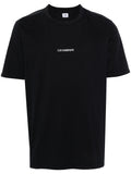 C.P Company Compact Logo T-Shirt in Navy