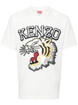 Kenzo Tiger Varsity Classic T-Shirt in White