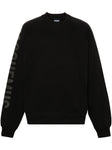 Jacquemus Le Typo Sweatshirt in Black