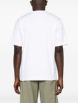 Fendi Made in Fendi Embroidered T-Shirt in White