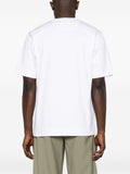 Fendi Made in Fendi Embroidered T-Shirt in White