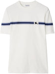 Burberry Equestrian Knight Logo T-Shirt in White