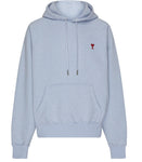 Ami Paris Ami de Coeur Heart Logo Hoodie in Light Blue