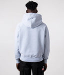 Ami Paris Ami de Coeur Heart Logo Hoodie in Light Blue