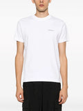 Off-White Scratch Arrow Logo Print Slim T-Shirt in White