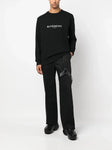 Givenchy Reverse Paris Slim fit Sweatshirt in Black