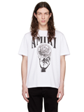 Amiri Crystal Ball Printed T-Shirt in White