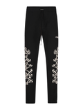 Amiri Checkered Bone Sweatpants in Black