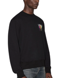 Amiri M.A Drip Collage Sweatshirt in Black