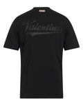 Valentino Garavani Varsity Logo T-Shirt in Black