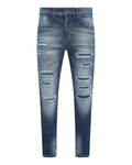 Magiri Montpellier Distressed Ripped Jeans in Blue