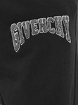 Givenchy Embroidered Logo Patch Joggers in Black