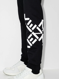 Kenzo Big X Logo Printed Joggers in Black