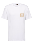 Loewe Paula's Ibiza Anagram Embroidered Logo T-Shirt in White