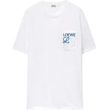 Loewe Anagram Pocket T-Shirt White