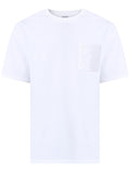 Loewe Anagram Fake Pocket T-Shirt in White