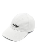 Off-White Chest Line Baseball Cap in Grey