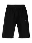 Off -White Scrubber Diag Shorts Black