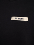 Jacquemus The Gros Grain T-Shirt in Black