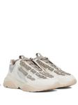 Amiri Bone Runner Trainers in Stone Grey